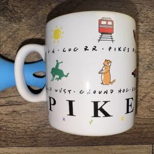 Vintage 1992 Luke a Tuke Pikes Peak Espresso Coffee Mug 2.5 inch